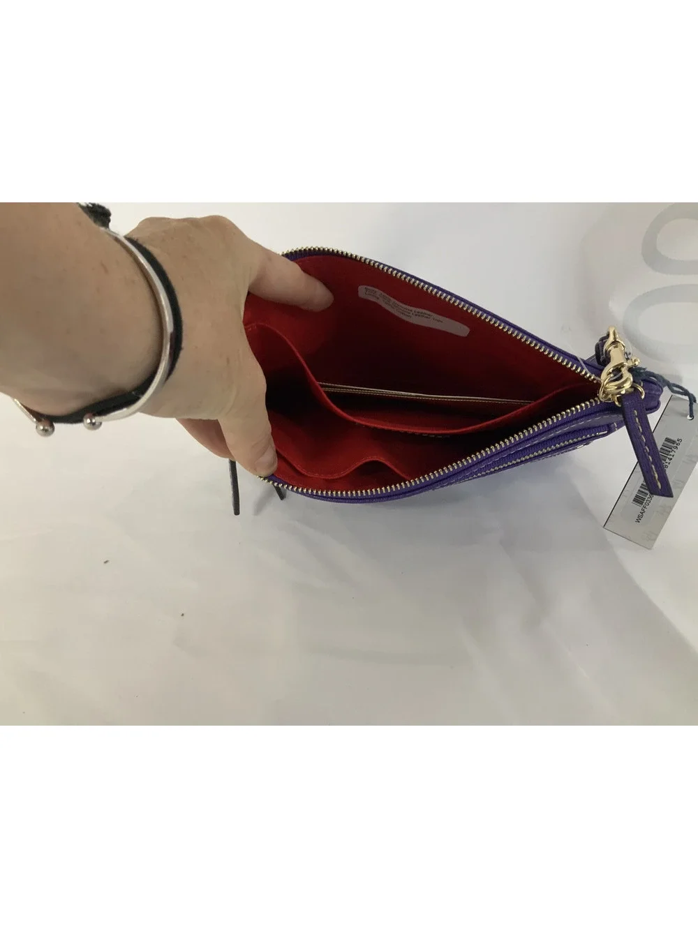 DOONEY AND BOURKE TRIPLE ZIP WRISTLET